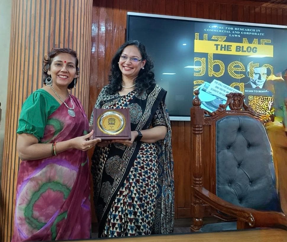 Blog writing competition award presentation